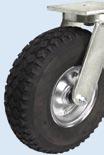 Koła pneumatyczne w obudowach skrętnych / Pneumatic tyre wheels in swivel housings Ø 175 52I 80x107 210 140 70 Ø 175 55IH 80x107 210 140 70 Ø 175 52IC 80x107 210 140 70 Ø 175 55ICH 80x107 210 140 70