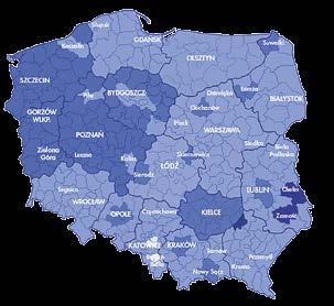 Przydatne informacje Zmiękczanie Zmiękczanie wody ochrona instalacji wodnej oraz armatury łazienkowej i kuchennej przed uszkodzeniami Średnia twardość węglanowa wody w województwach oraz wybranych