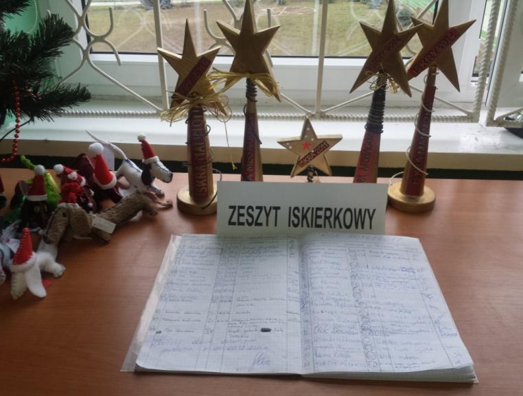 Zbiórkę dokumentowaliśmy na bieżąco w naszym Zeszycie iskierkowym.