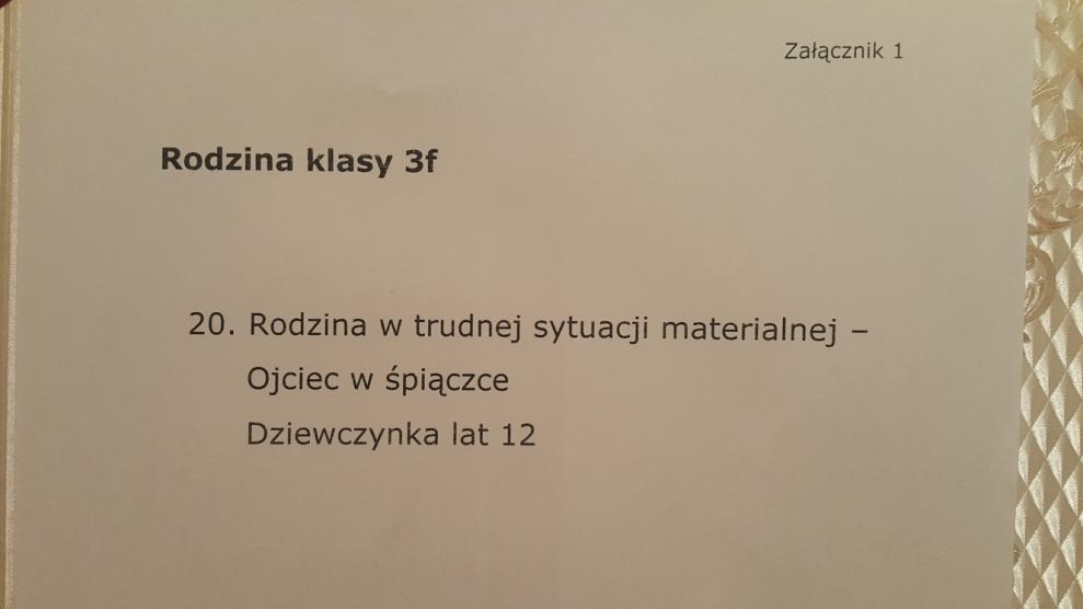 Oto jedna z rodzin jaka