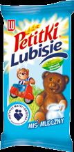 mleczne, truskawkowe,