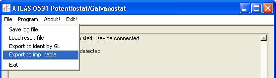 Rys. VI.42. Panel konwersji pliku Select wybór pliku do konwersji. Export wykonuje proces konwersji pliku. Exit wyjście. VI.11.