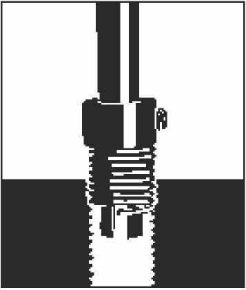 Do naprawy gwintów pod samochodowe świece zapłonowe nie jest konieczne stosowanie wiertła jeżeli posiadamy specjalny gwintownik (gwintownik do świec zapłonowych).