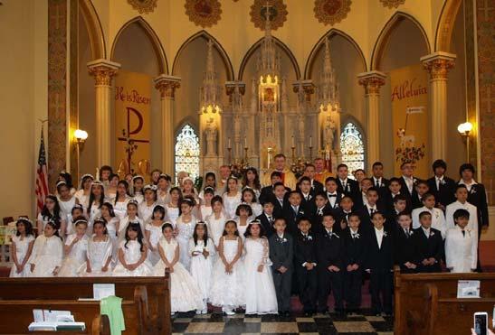 St. Mary s Parish News May 12, 2013 Ascension of the Lord Luke 24:46-53 Jesus is taken to heaven and the disciples remain in Jerusalem awaiting his sending of the Spirit.