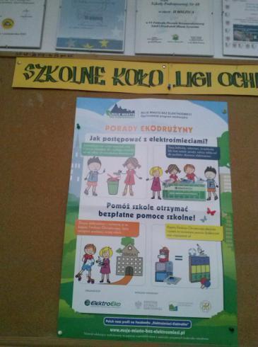 Na lekcjach przyrody Panie nauczycielki przeprowadzały cykl zajęć na temat