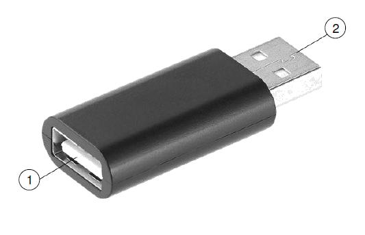 Podłączenie adaptera 1. Jeśli to konieczne, podłącz ładowarkę samochodową USB z portem USB do gniazda zapalniczki samochodowej. 2.