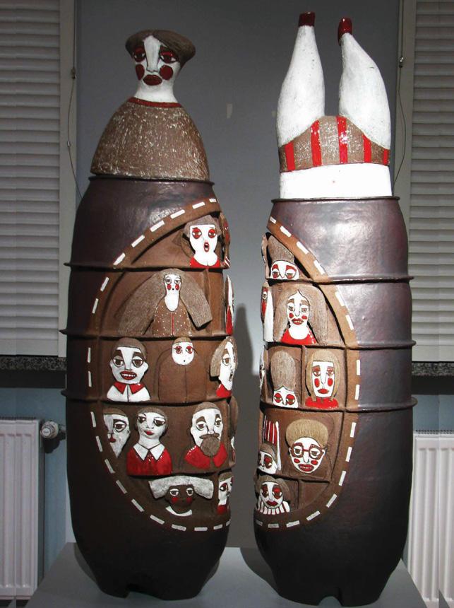 Cyrk Cirkus / 2012 Masa szamotowa, szkliwo Chamotte