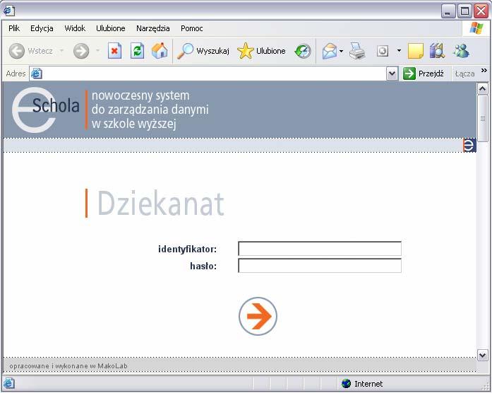 Architektura systemu e-schola System e-schola zbudowany jest w postaci interaktywnej