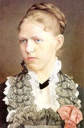 Portret młodej damy Martwa natura z czaplą 1889. Olej, płótno.