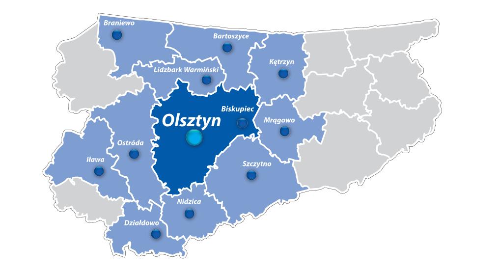 jesteśmy obecni w regionie 15