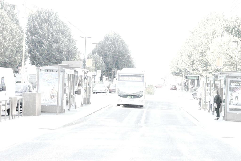 BRT - Nantes Funkcjonuje od jesieni 2006 r. 20 przegubowych autobusów niskopodłogowych Mercedes-Benz Citaro G. Zasilanie - sprężony gaz ziemny (CNG).