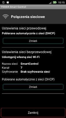 Zmiany w choreografii należy zapisać klikając w przycisk na dole ekranu.