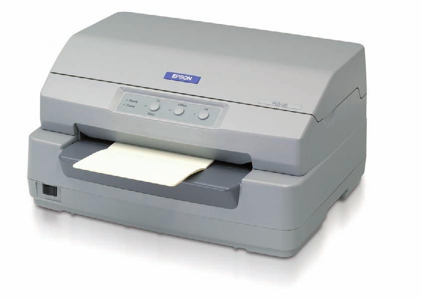 Epso PLQ-20/PLQ-20M Epso PLQ-20D/PLQ-20DM Najważiejsze cechy Drukarka książeczek bakowych Epso PLQ-20 jest idealym rozwiązaiem dla baków, placówek admiistracji publiczej i wszelkich iych podmiotów