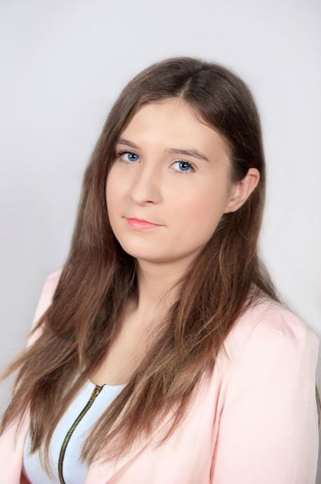 Daria Kozłowska absolwentka klasy IV Te, klasa technikum ekonomiczne,