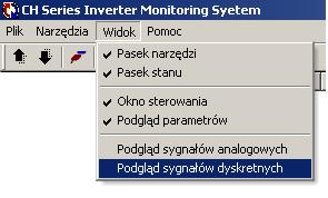 Za pomocą przycisków Start i Stop uruchamiam i zatrzymujemy odczyt danych i ich wyświetlanie na wykresie.