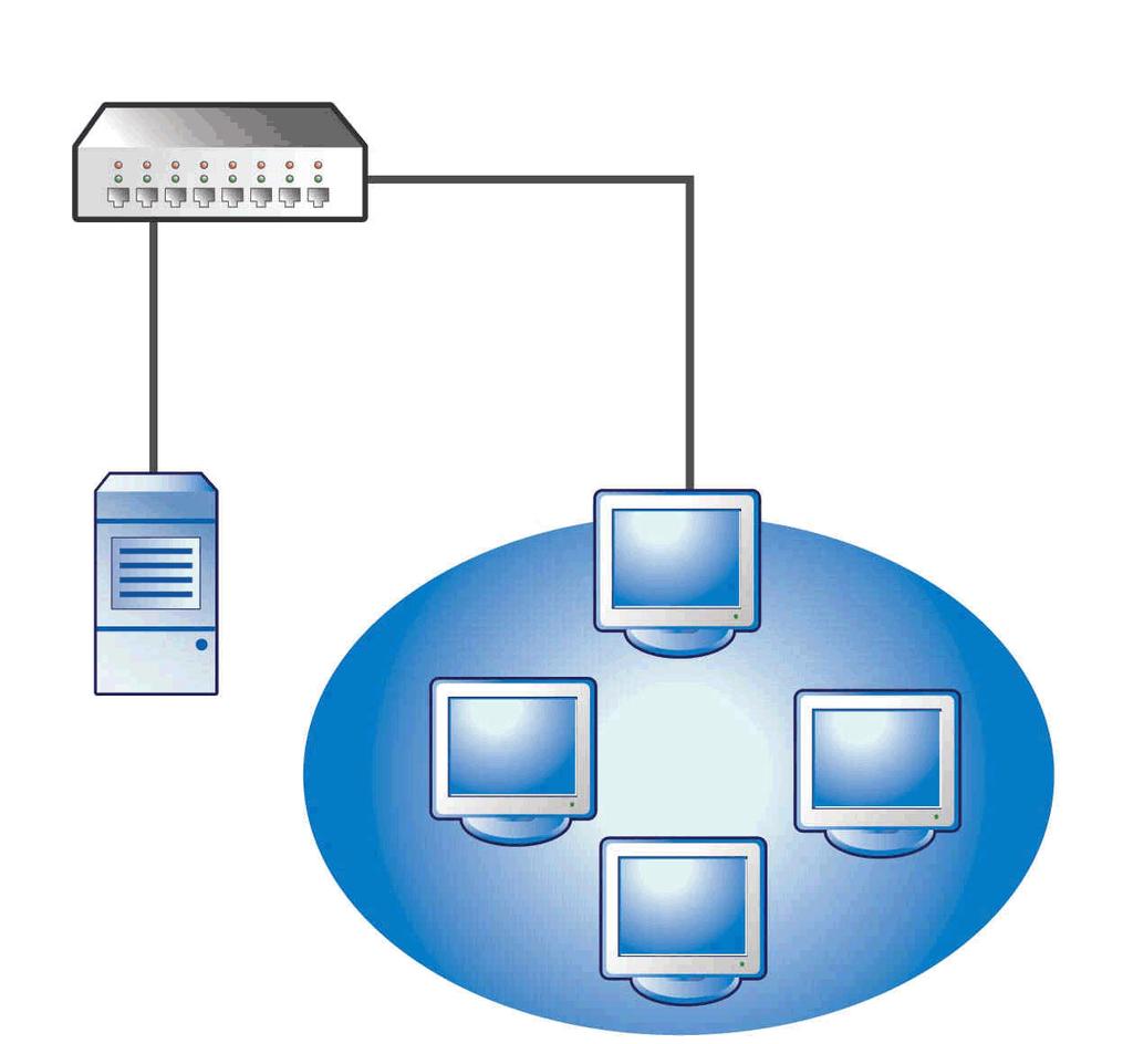 Przykładowa instalacja programu OfficeScan i mający odpowiednie zasoby jest najbardziej odpowiedni do instalacji serwera OfficeScan. Ilustracja A-1.