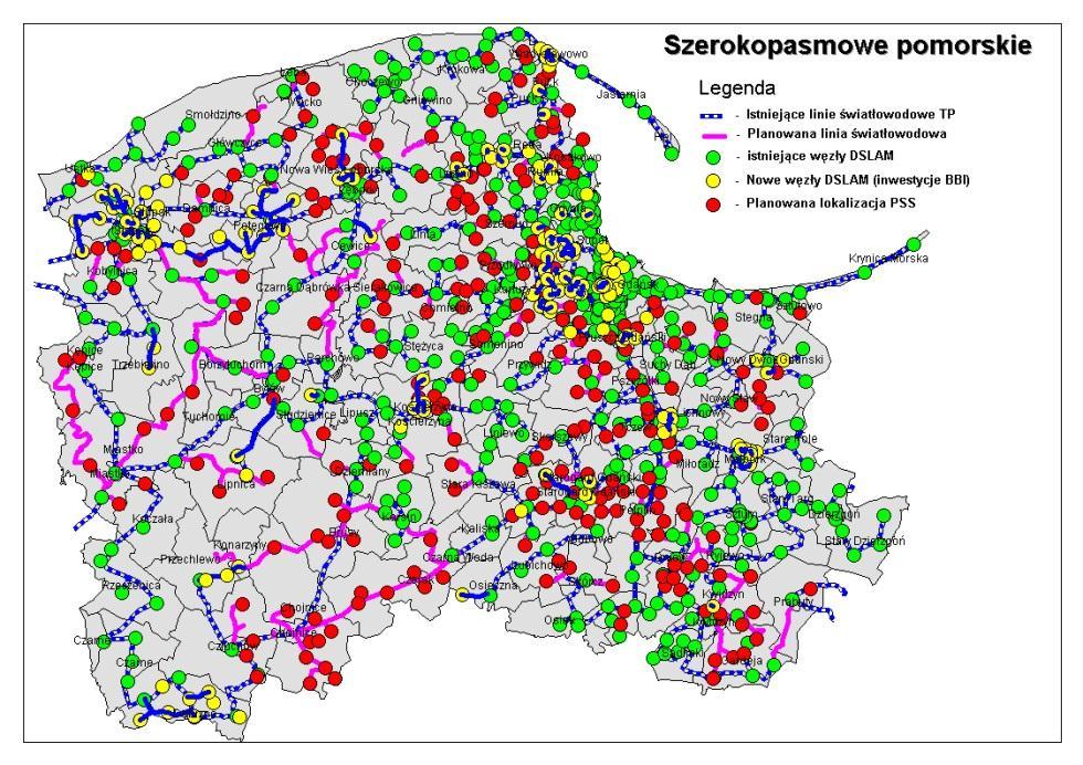 SP nowe punkty dostępowe