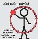 lub noční návěst - kroužení svítilnou se světlem jakékoli barvy kromě zelené Je viditelnou návěstí a přikazuje zastavit pohyb vozidel všemi dostupnými prostředky. 1.2.