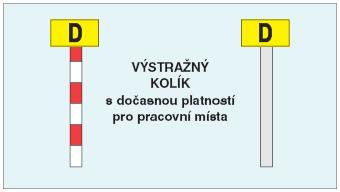 18 VlII. Návěsti pro traťovou rychlost 19 VlII. Sygnały dotyczące prędkości drogowej 1. Návěst Traťová rychlost 1. Wskaźnik zmiana prędkości na szlaku 1.1. Návěst Traťová rychlost bílá, na delší straně postavená obdélníková deska a na ní černé číslo s bílými odrazkami, přikazuje strojvedoucímu 1.