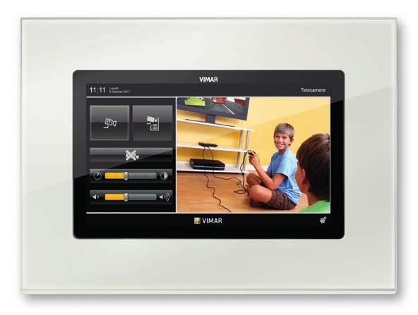 HOME AUTOMATION BEZPIECZEŃSTWO 10 11 By-me zapewnia bezpieczeństwo na najwyższym poziomie: cały dom jest nadzorowany, a Wy możecie czuć się spokojnie i pogodnie.