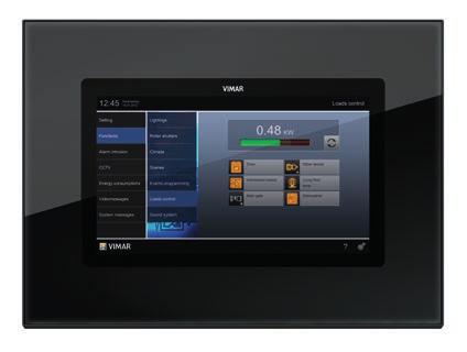KWh HOME AUTOMATION Efektywność Bezpieczeństwo Wygoda Kontrola home automation By-me to system automatyki domowej zarządzający w