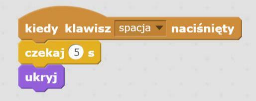 Krok 5 Metody pracy: ćwiczenia praktyczne przy komputerach; burza mózgów Czas: 10 minut Podczas testów z pewnością okaże się, że stajemy przed kolejnym problemem: nasz samolot doleciał do krawędzi i