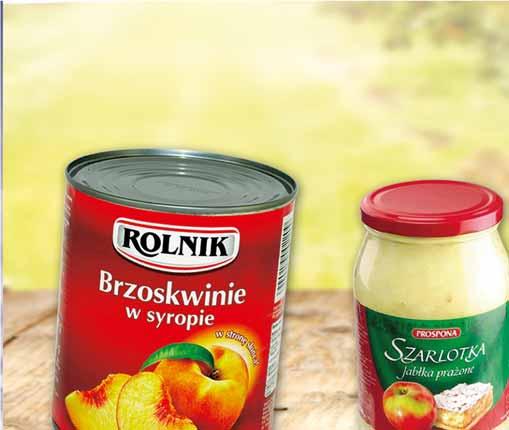 BRZOSKWINIE W SYROPIE 820 G sprzedaż po 30837660 1 pkt za 10 zł netto