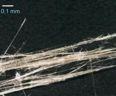Wszystkie odmiany mineralne azbestu krystalizowały w czasie mierzonym okresami geologicznymi w szczelinach w ultra zasadowych skałach, w wyniku oddziaływań hydrotermalnych.