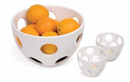 Misa na dodatki Art. 81012 Zestaw misek Art. 81013 Porcelanowa misa na dodatki 4 w 1. Wymiary: dł. 38,5cm szer.