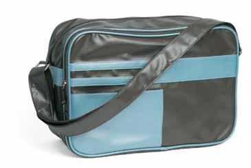 83034 Torba sportowa wykonana z PU, wewnątrz wykończona poliestrem 210D. Wymiary: wys. 30cm szer. 48cm gł.