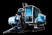 DANE TECHNICZNE Model Wyposażenie podstawowe GRUNDODRILL 28Nplus silnik Cummins 6,7l EPA T4I do jazdy i wiercenia, 224 kw napęd Rack & Pinion (listwa zębata) laweta wiertnicza z podwoziem