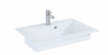 - 88 - umywalki konglomeratowe Rennel 60, 80, 100 acrylic washbasins Rennel 60, 80, 100 rozmiar size index cena price 10 601 411 60 cm