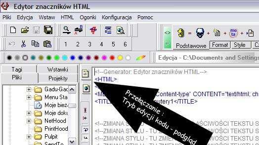 pozioma linia wiele innych elementów 4. Tabela ułatwień, umożliwia szybkie wstawianie elementów, formatowanie tekstu, ustawianie czcionki, wstawianie tabel i wiele innych.