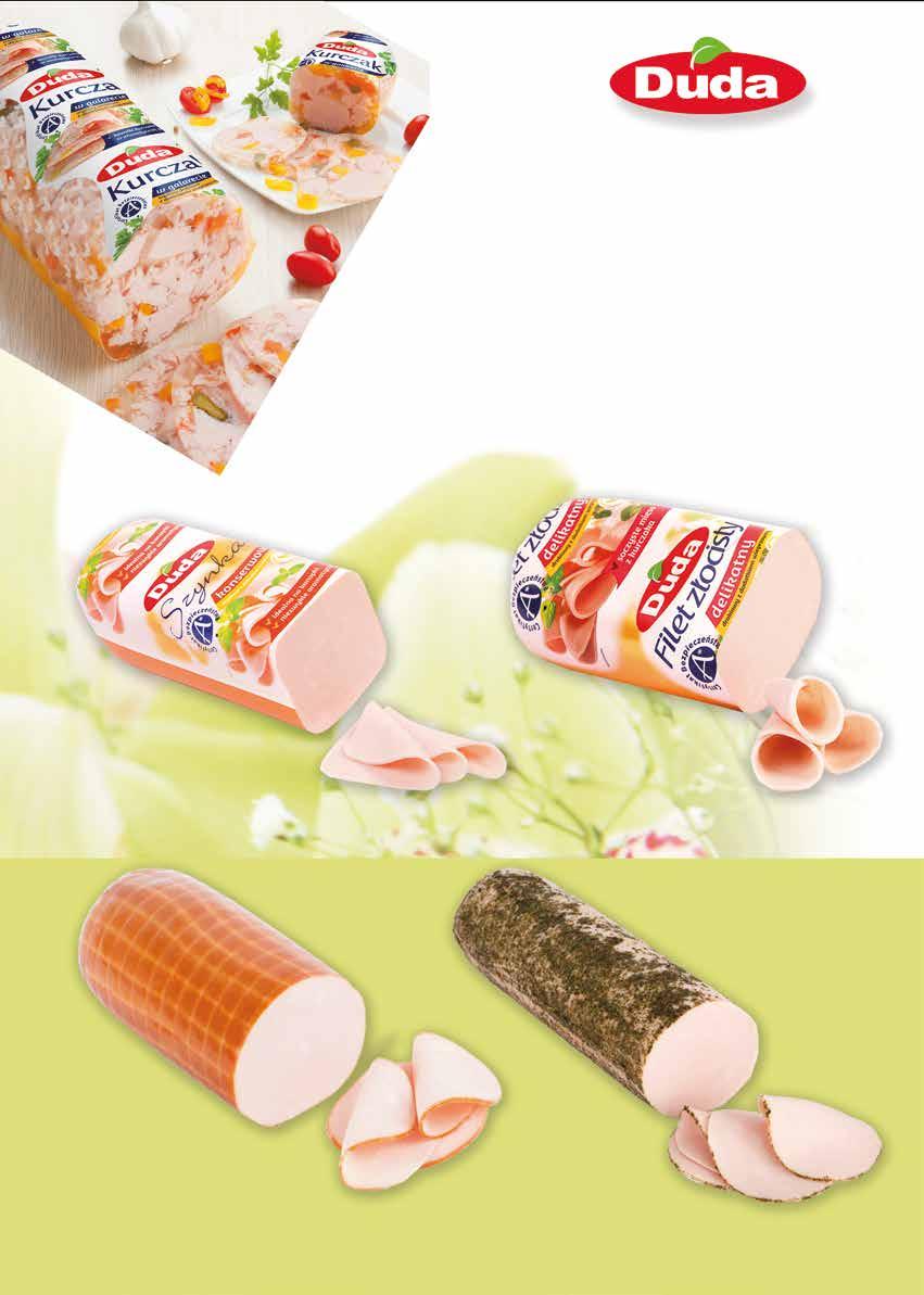 9 95 Kurczak w galarecie Produkt drobiowy z dodatkiem wieprzowiny, parzony.