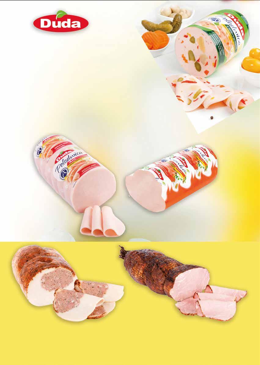Polędwica z warzywami 9 95 30% mięsa z kurczaka 21% warzyw konserwowych 10+1 GRATIS Produkt drobiowo-wieprzowy parzony (z dodatkiem warzyw konserwowych).