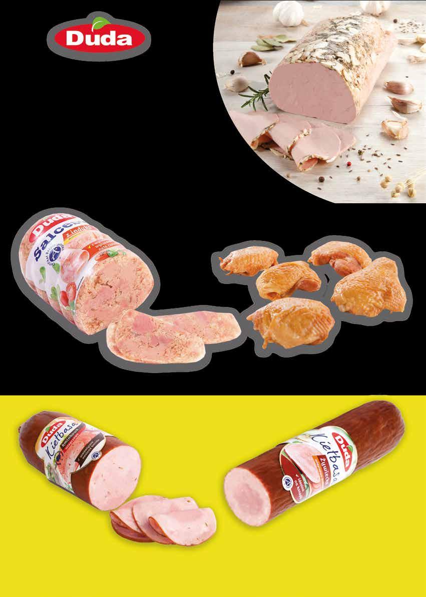 Schab Benedykta 16 99 60% schabu wieprzowego posypanego płatkami czosnku 9 99 SALCESON Z INDYKA Salceson z