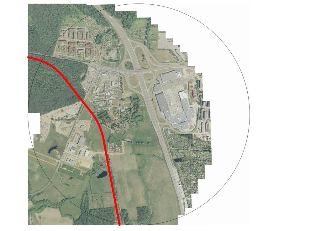 PRZYSTANEK MATARNIA- WARIANT 2 Zasięg: 1km = 12minut Osiedle Kadetów Matarnia CH Matarnia Ziaja Ltd. Sp.