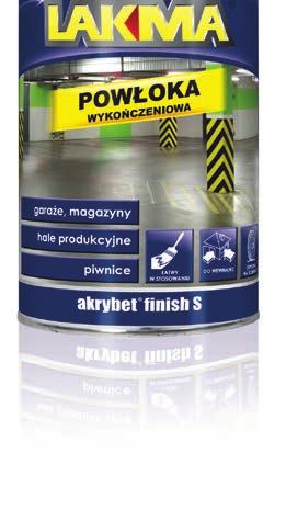 Powłoka wykończeniowa nadaje delikatny połysk, jest odporna na zabrudzenia, całkowicie transparentna, podkreśla kolor betonu oraz kolorystykę farby AKRYBET B30 POSADZKA.