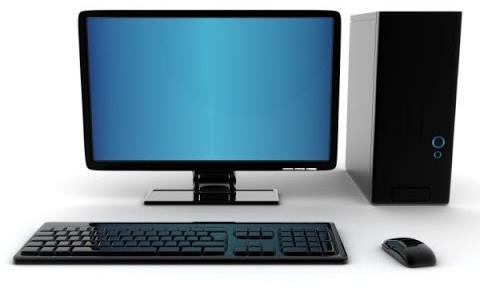 [1/28] Komputer od zera Zestaw komputerowy Zestaw komputerowy składa się z najczęściej z czterech elementów. Są to: jednostka centralna, klawiatura, monitor, mysz.