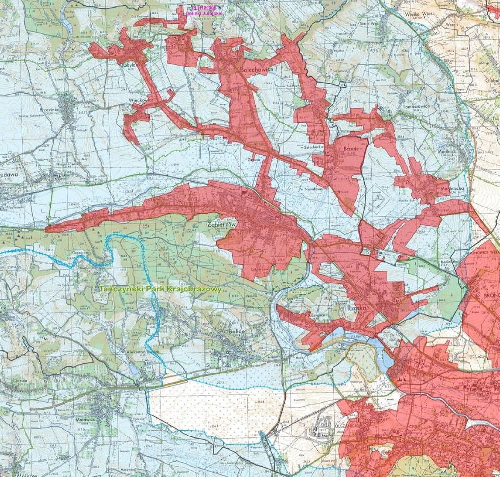 Uzupełnieniem podziału na priorytety są następujące kategorie: PP aglomeracja poza priorytetem (nie spełniające wymogów dyrektywy 91/271/EWG ale planujące działania w tym kierunku) R5% - aglomeracje