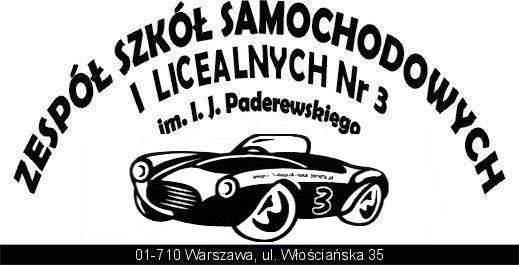 Technikum Samochodowe NR 3 ZESPÓŁ SZKÓŁ SAMOCHODOWYCH I LICEALNYCH NR 3 im.