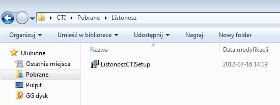 2. Instalacja programu Instalacja programu odbywa się z pliku dostarczonego przez producenta