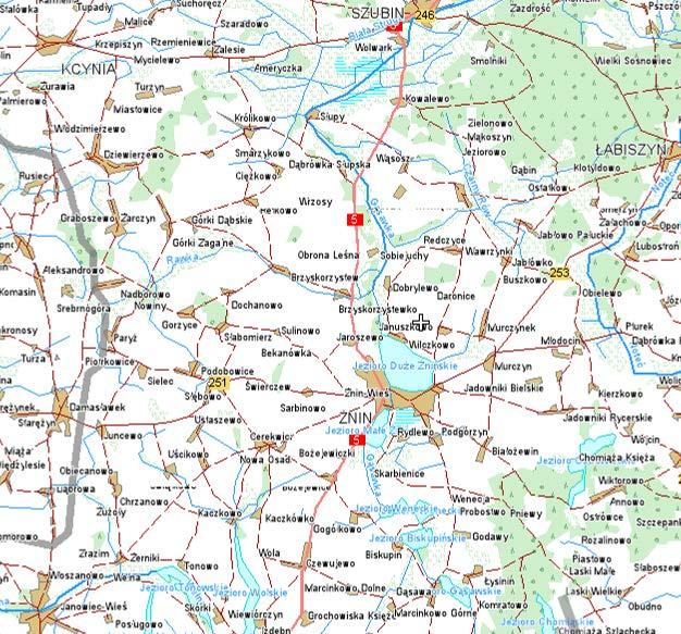 śnieżna zalega ok. 60 dni w roku. Dominują wiatry zachodnie. Cechą charakterystyczną regionu, w którym położony jest Żnin, są częste zmiany pogody oraz najniższe w Polsce sumy opadów (ok.