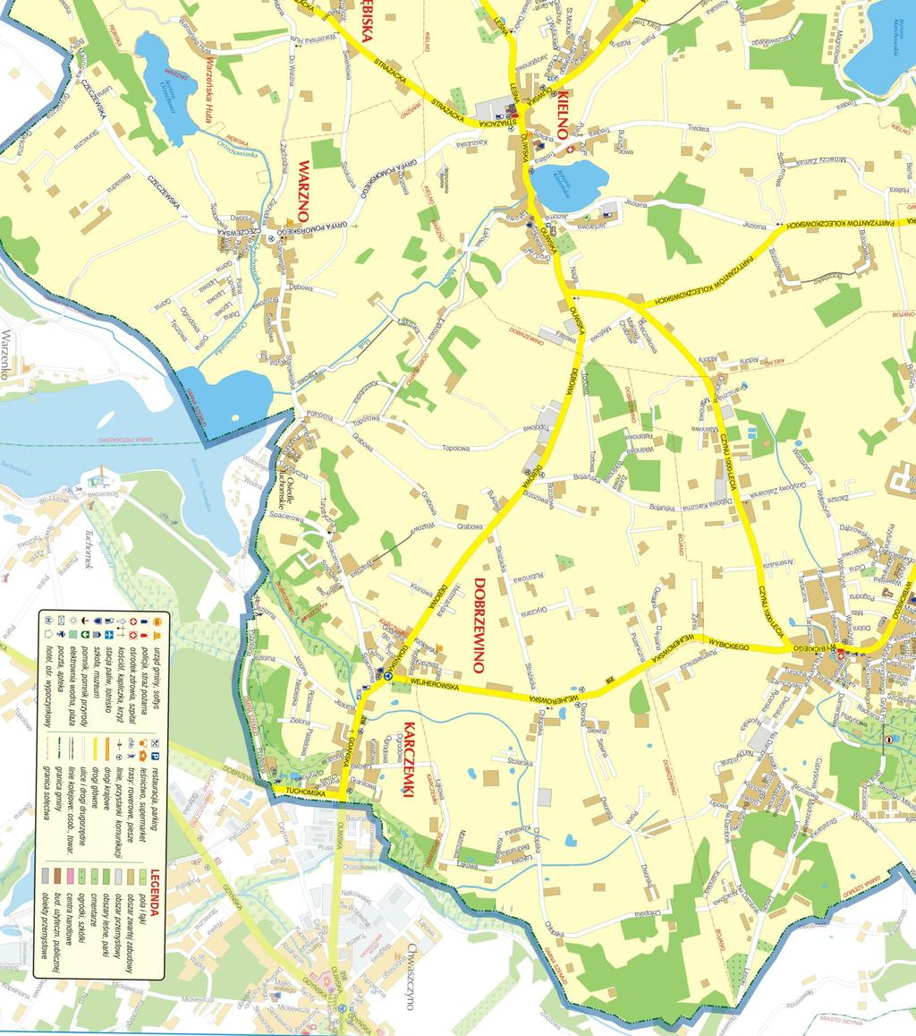 Legenda: Projektowany odcinek ZAD 1A długość 175 m Projektowany odcinek ZAD 1B długość 335 m Projektowany odcinek ZAD 2 długość 260 m Odrębne opracowania długość 340+685=1025 m ul. Zad 2 dł.