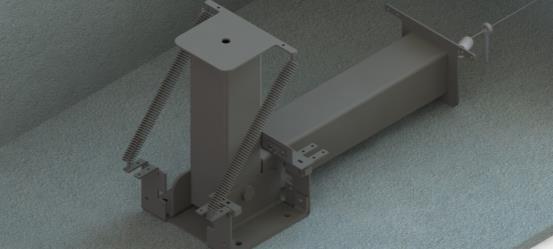 powinno stanowić mechaniczną przeszkodę uniemożliwiającą wjazd układu rama-kabina w strefę bezpieczeństwa ( wolne miejsce o wymiarach 1000x600x500mm).