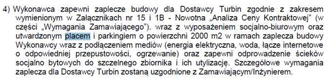 Wykonawca sam powinien, na podstawie dostarczonych badań geotechnicznych, oszacować ryzyko konieczności ewentualnej wymiany gruntu podłoża. Pytanie 13. SIWZ zał.