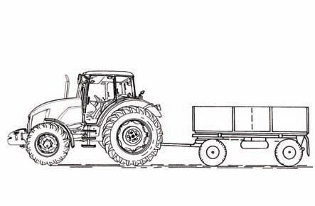 CODZIENNA OBSŁUGA TECHNICZNA Hamulce hydrauliczne Sprawdzić szczelność hamulców hydraulicznych, hydraulicznego układu sterowania sprzęgłem oraz ilość płynu hamulcowego w zbiorniczku
