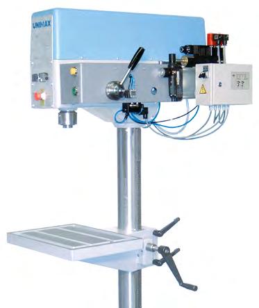 40, BS 50 oraz UNIMAX 4 15421 800 x 240 mm Przejazd wzdłużny/poprzeczny 470/245 mm 110 kg 6 wzdłużnych posuwów MF3 i