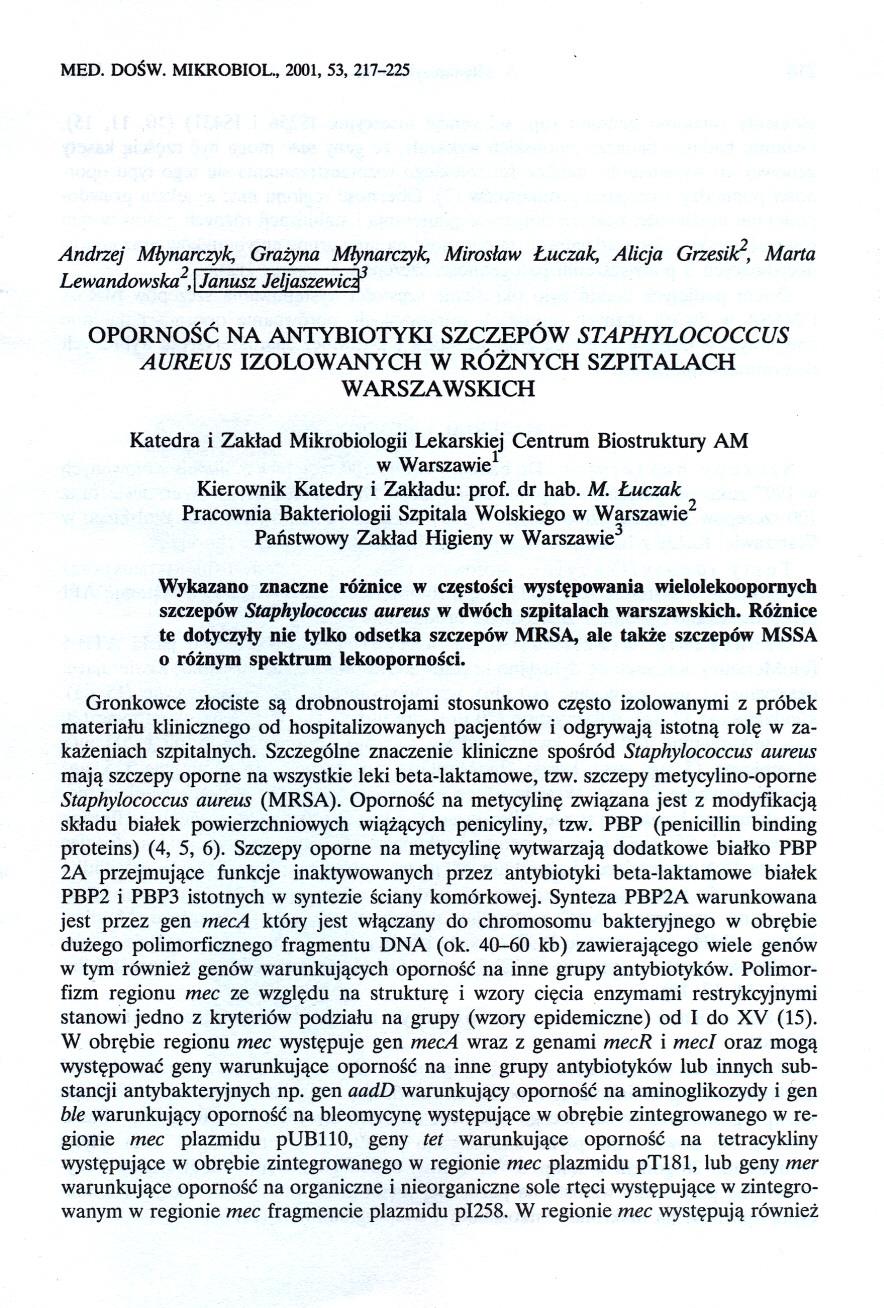 MED. DOSW.