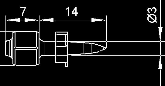 Gwoździe XG, X-CR i X-GHP 24 MX a)